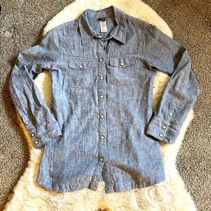 Patagonia denim shirt